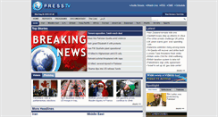 Desktop Screenshot of previous.presstv.ir